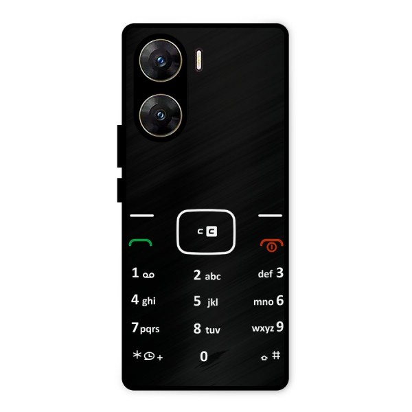Vintage Smart Phone Metal Back Case for Vivo V29e