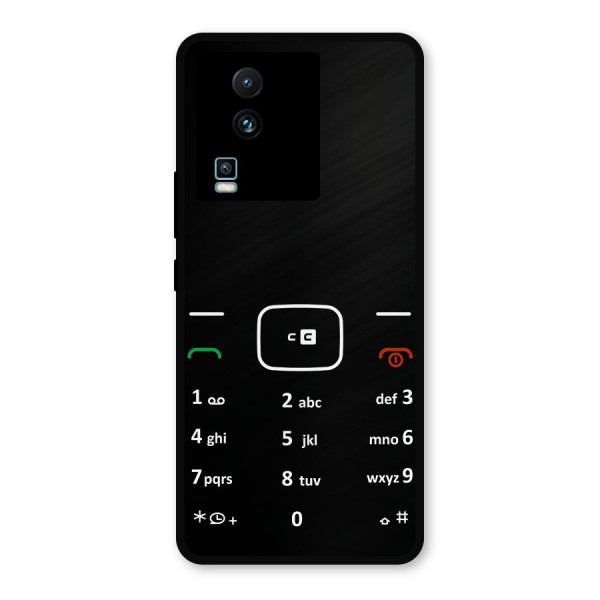Vintage Smart Phone Metal Back Case for iQOO Neo 7