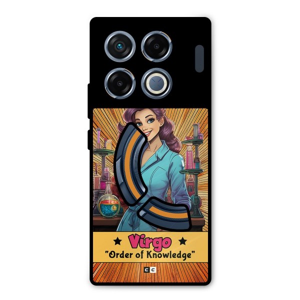 Virgo Order Metal Back Case for Infinix GT 20 Pro