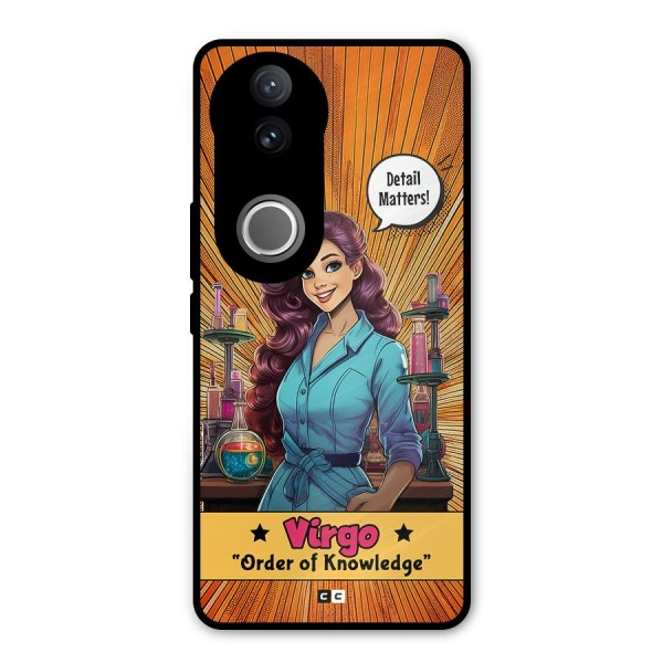 Virgo Order Metal Back Case for iQOO Z10R