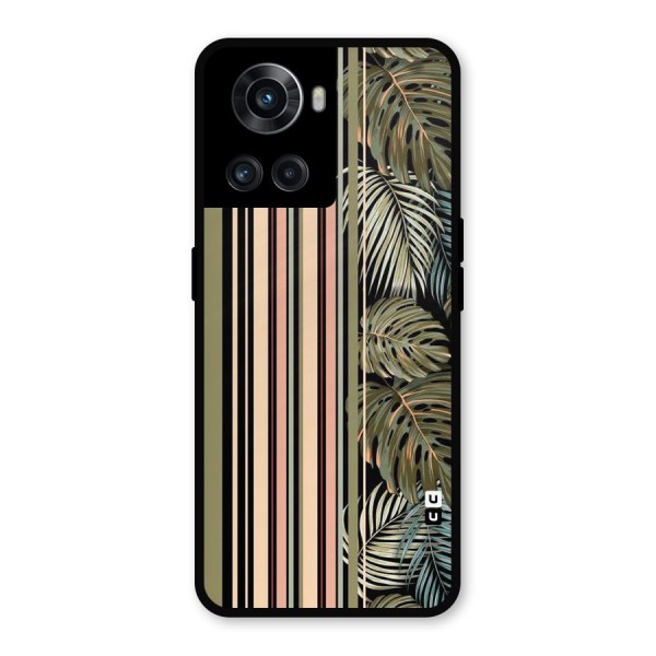 Visual Art Leafs Metal Back Case for OnePlus 10R