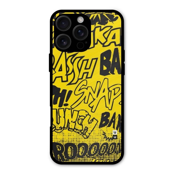 Vroom Snap Metal Back Case for iPhone 16 Pro Max