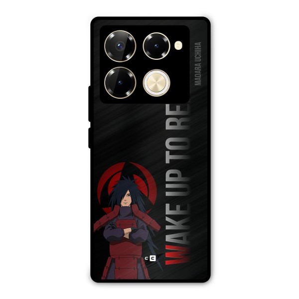 Wake Up Madara Uchiha Metal Back Case for Infinix Note 40 Pro