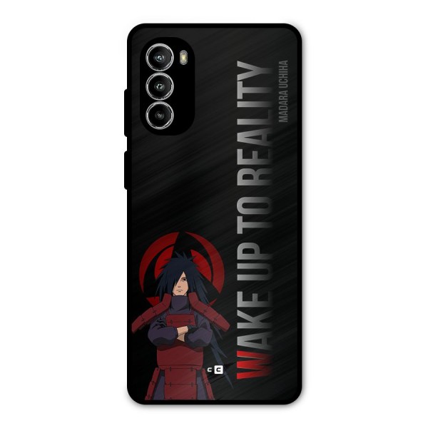 Wake Up Madara Uchiha Metal Back Case for Moto G52