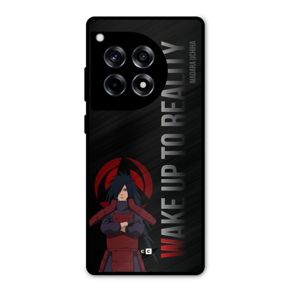 Wake Up Madara Uchiha Metal Back Case for OnePlus 12R