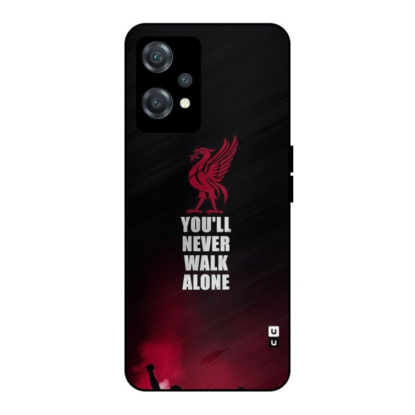 Walk Alone Metal Back Case for OnePlus Nord CE 2 Lite 5G