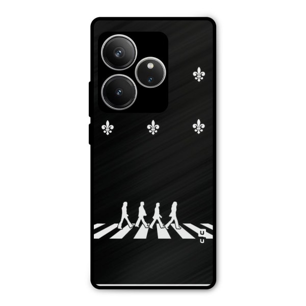 Walking Four Metal Back Case for Realme GT 6