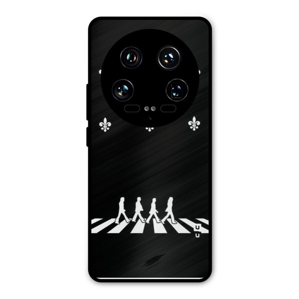 Walking Four Metal Back Case for Xiaomi 14 Ultra