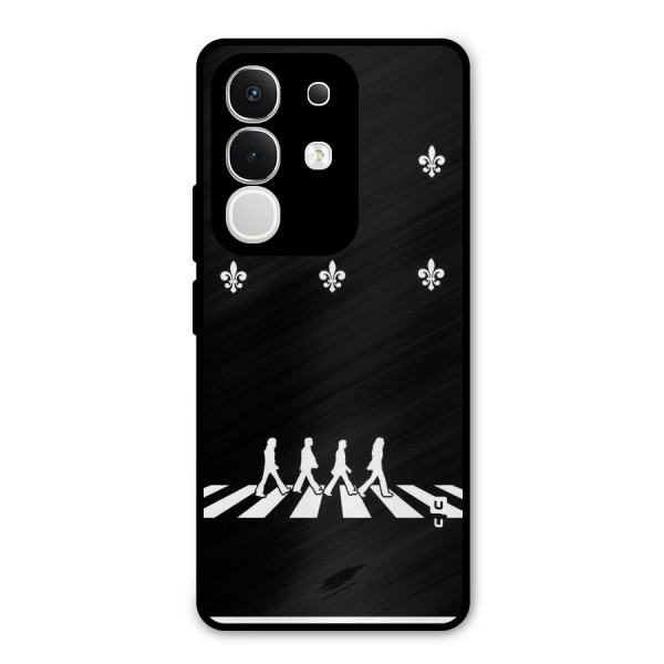 Walking Four Metal Back Case for iQOO Z10x