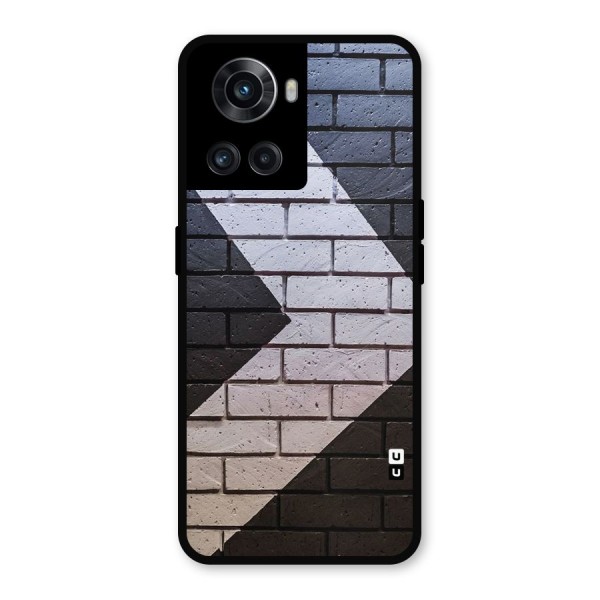 Wall Arrow Design Metal Back Case for OnePlus 10R