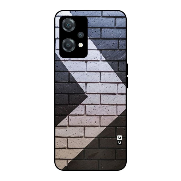 Wall Arrow Design Metal Back Case for OnePlus Nord CE 2 Lite 5G