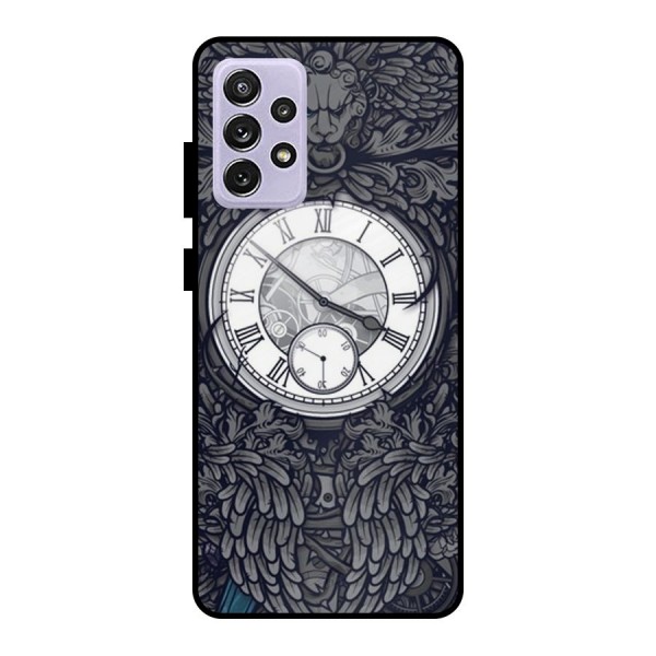 Wall Clock Metal Back Case for Galaxy A72