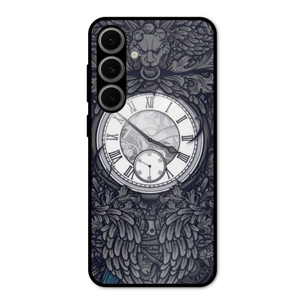 Wall Clock Metal Back Case for Galaxy S24 FE