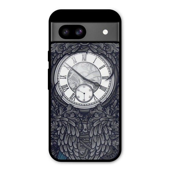 Wall Clock Metal Back Case for Google Pixel 8a