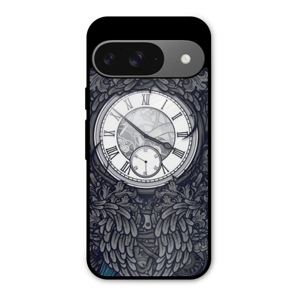 Wall Clock Metal Back Case for Google Pixel 9