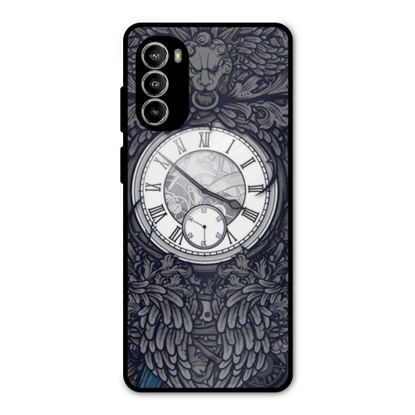 Wall Clock Metal Back Case for Moto G52