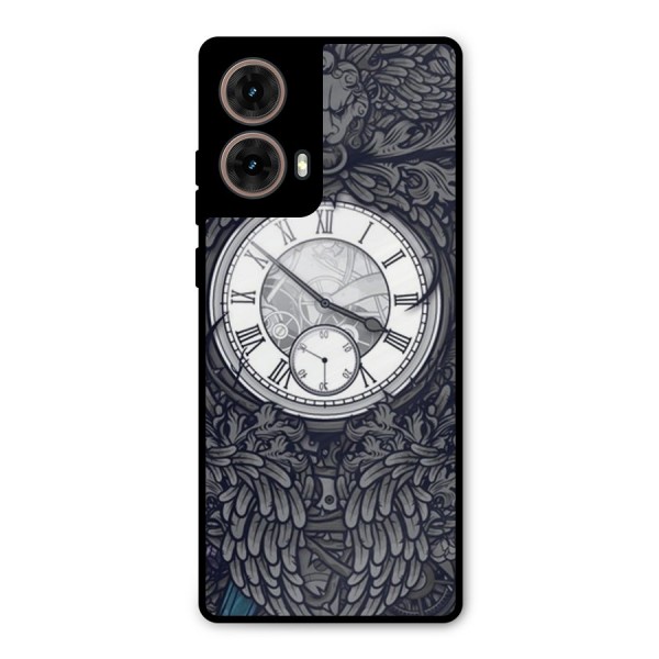 Wall Clock Metal Back Case for Moto G85