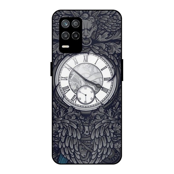 Wall Clock Metal Back Case for Realme 9 5G