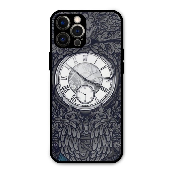 Wall Clock Metal Back Case for iPhone 12 Pro Max