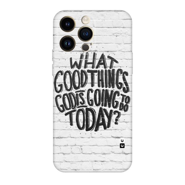 Wall Good Original Polycarbonate Back Case for iPhone 14 Pro Max