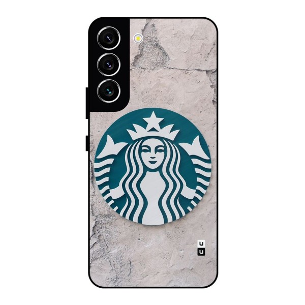 Wall StarBucks Metal Back Case for Galaxy S22 5G