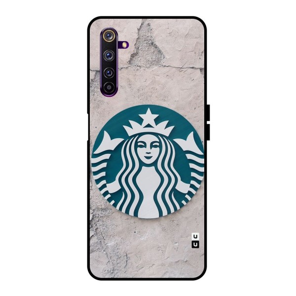 Wall StarBucks Metal Back Case for Realme 6 Pro