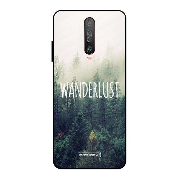 Wanderlust Metal Back Case for Poco X2
