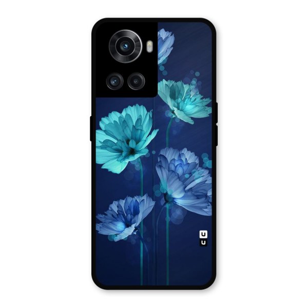 Water Flowers Metal Back Case for OnePlus 10R