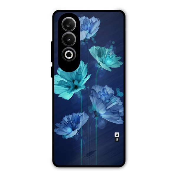 Water Flowers Metal Back Case for OnePlus Nord CE4