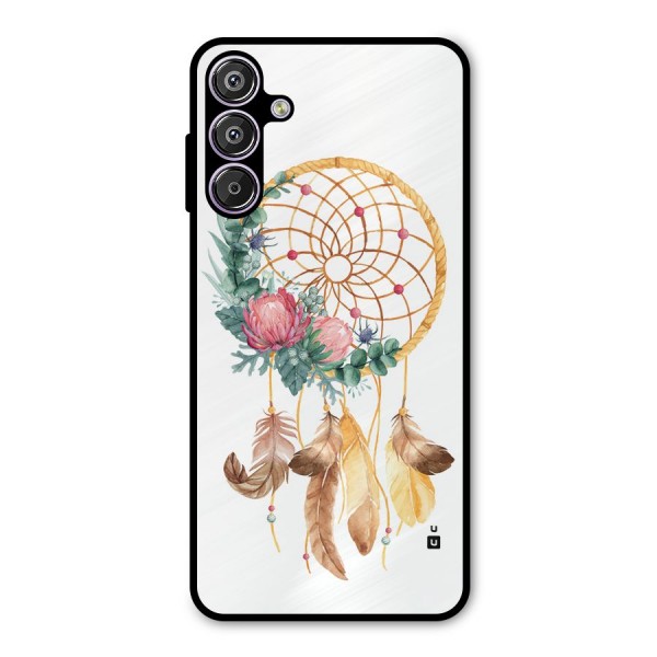 Watercolor Dreamcatcher Metal Back Case for Galaxy F15