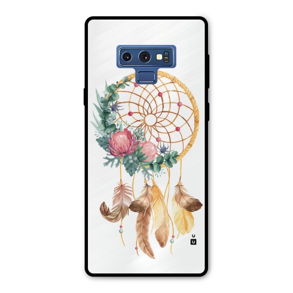 Watercolor Dreamcatcher Metal Back Case for Galaxy Note 9