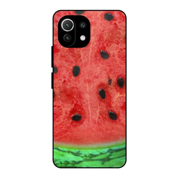 Watermelon Design Metal Back Case for Mi 11 Lite