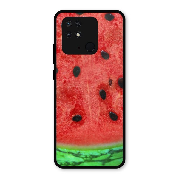 Watermelon Design Metal Back Case for Redmi 10 Power