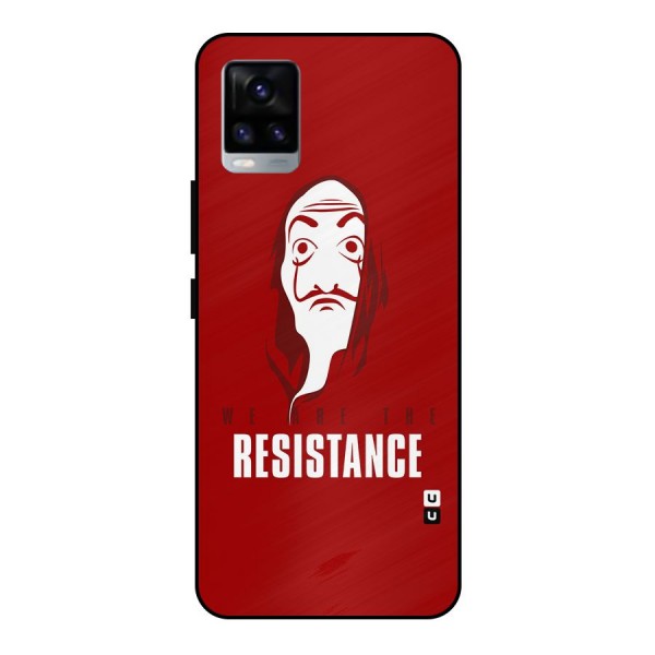 We Are Resistance Metal Back Case for Vivo V20