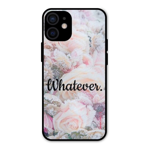 Whatever Metal Back Case for iPhone 12 Mini