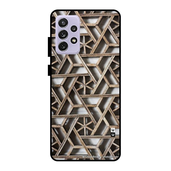 Wheel Design Metal Back Case for Galaxy A72