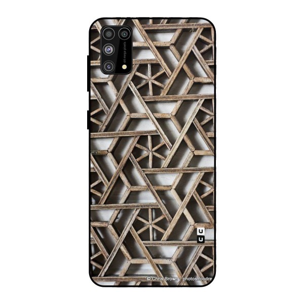 Wheel Design Metal Back Case for Galaxy F41