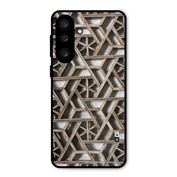 Wheel Design Metal Back Case for Galaxy M56