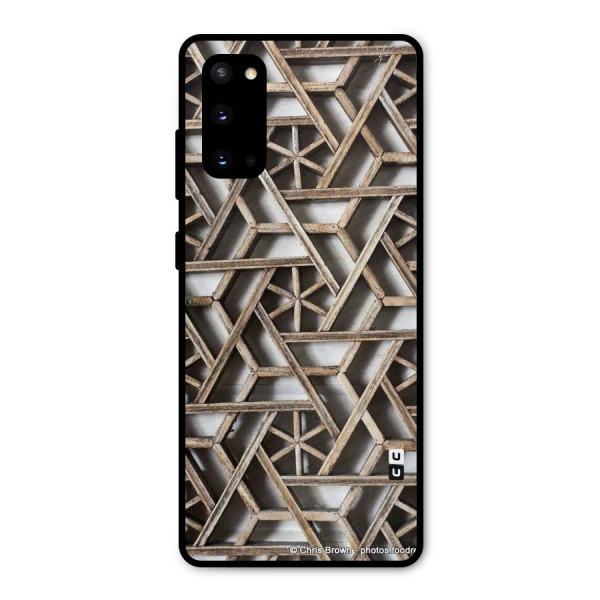 Wheel Design Metal Back Case for Galaxy S20