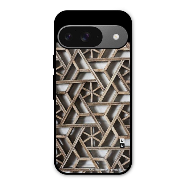 Wheel Design Metal Back Case for Google Pixel 9