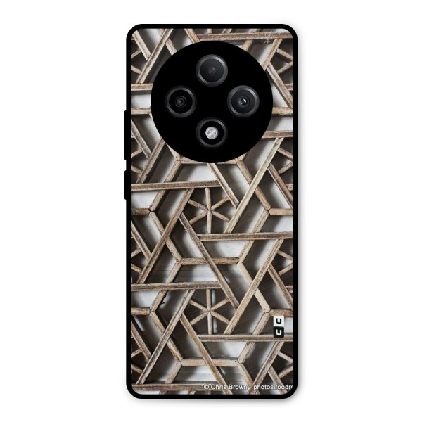 Wheel Design Metal Back Case for Oppo F27 Pro Plus