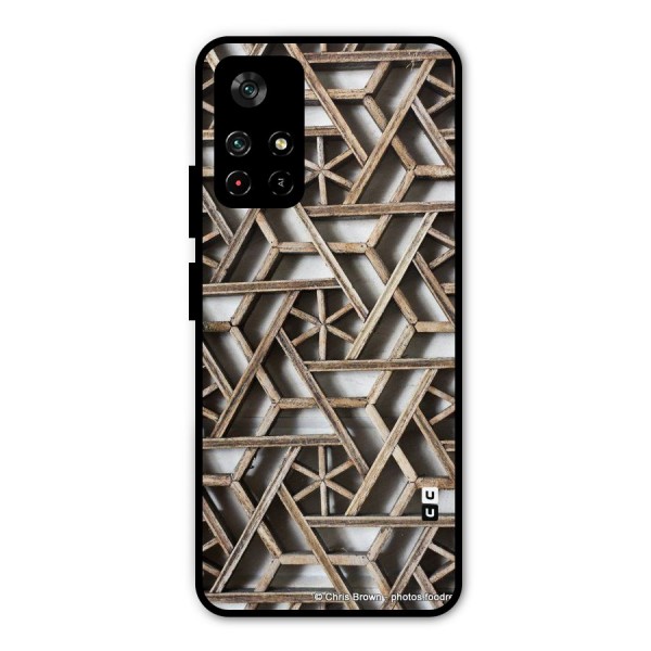 Wheel Design Metal Back Case for Poco M4 Pro 5G