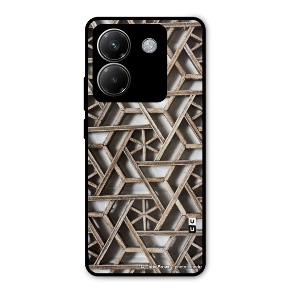 Wheel Design Metal Back Case for Poco M7 Pro 5G