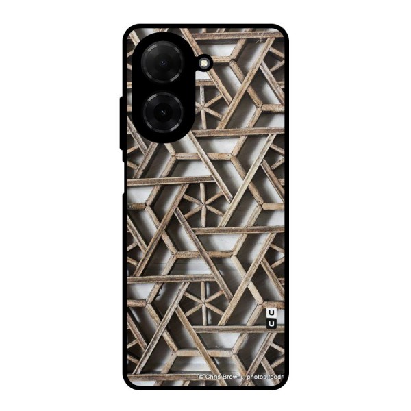 Wheel Design Metal Back Case for Redmi A5 4G