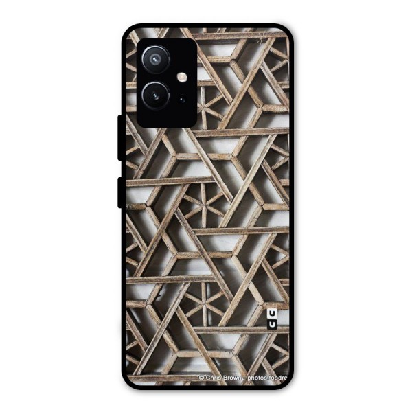 Wheel Design Metal Back Case for Vivo T1 5G