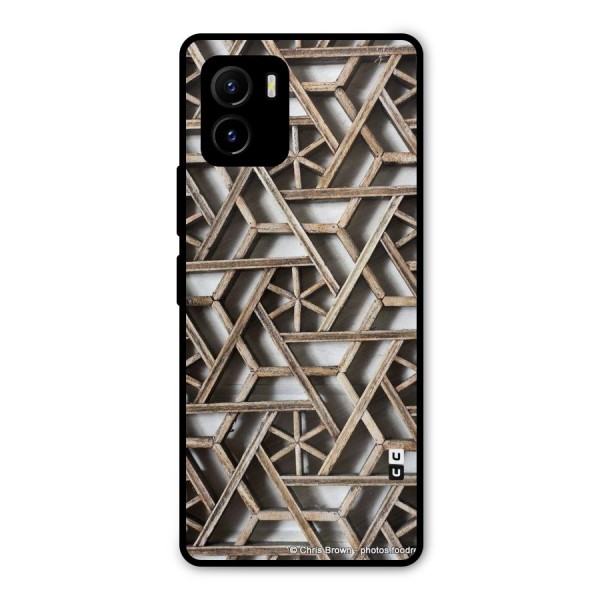 Wheel Design Metal Back Case for Vivo Y15s