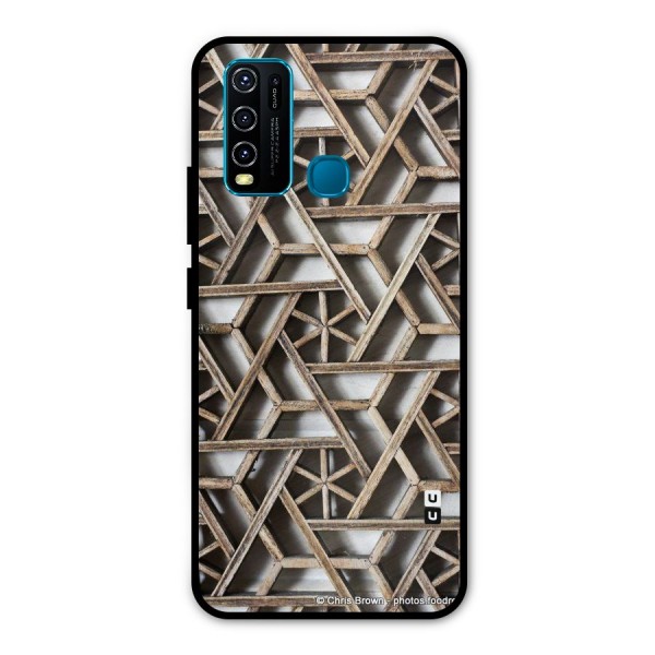 Wheel Design Metal Back Case for Vivo Y50