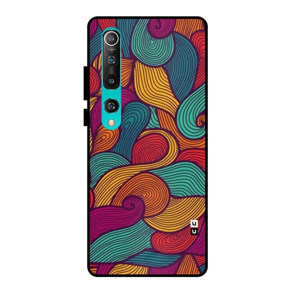 Whimsical Colors Metal Back Case for Mi 10