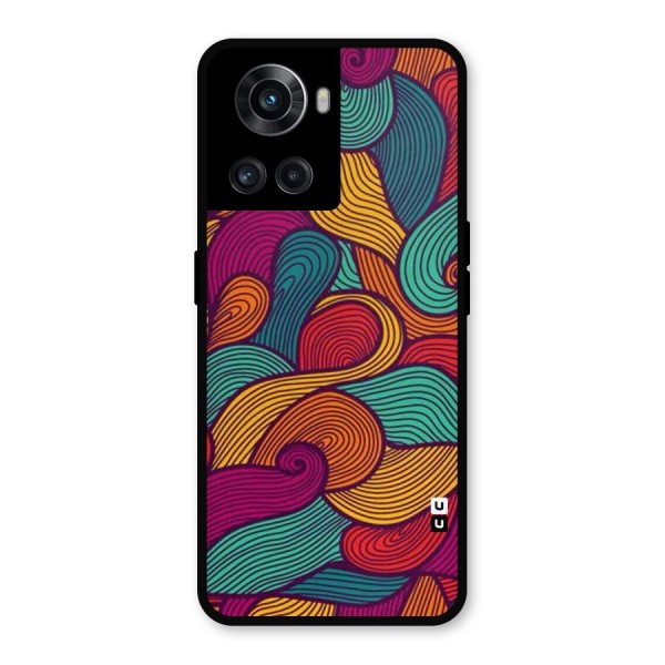 Whimsical Colors Metal Back Case for OnePlus 10R