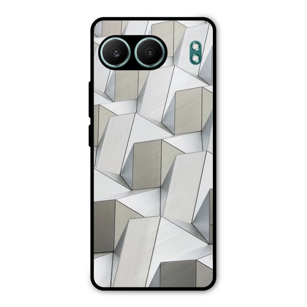 White Abstract Art Metal Back Case for OnePlus Nord 4